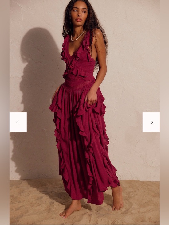 Free People Dresses & Skirts - Free People Marsai Maxi Dress Small Color: Summer Cherries NWT